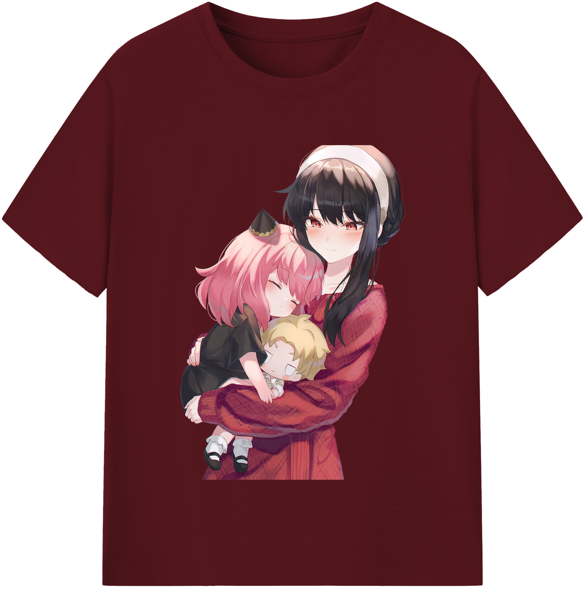（画像用） SPY×FAMILY间谍家家酒 綿100％半袖Tシャツ（フロントプリント）